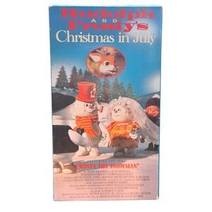 Warner Home Video Rudolph and Frosty's Christmas in July VHS 1992 Rankin Bass